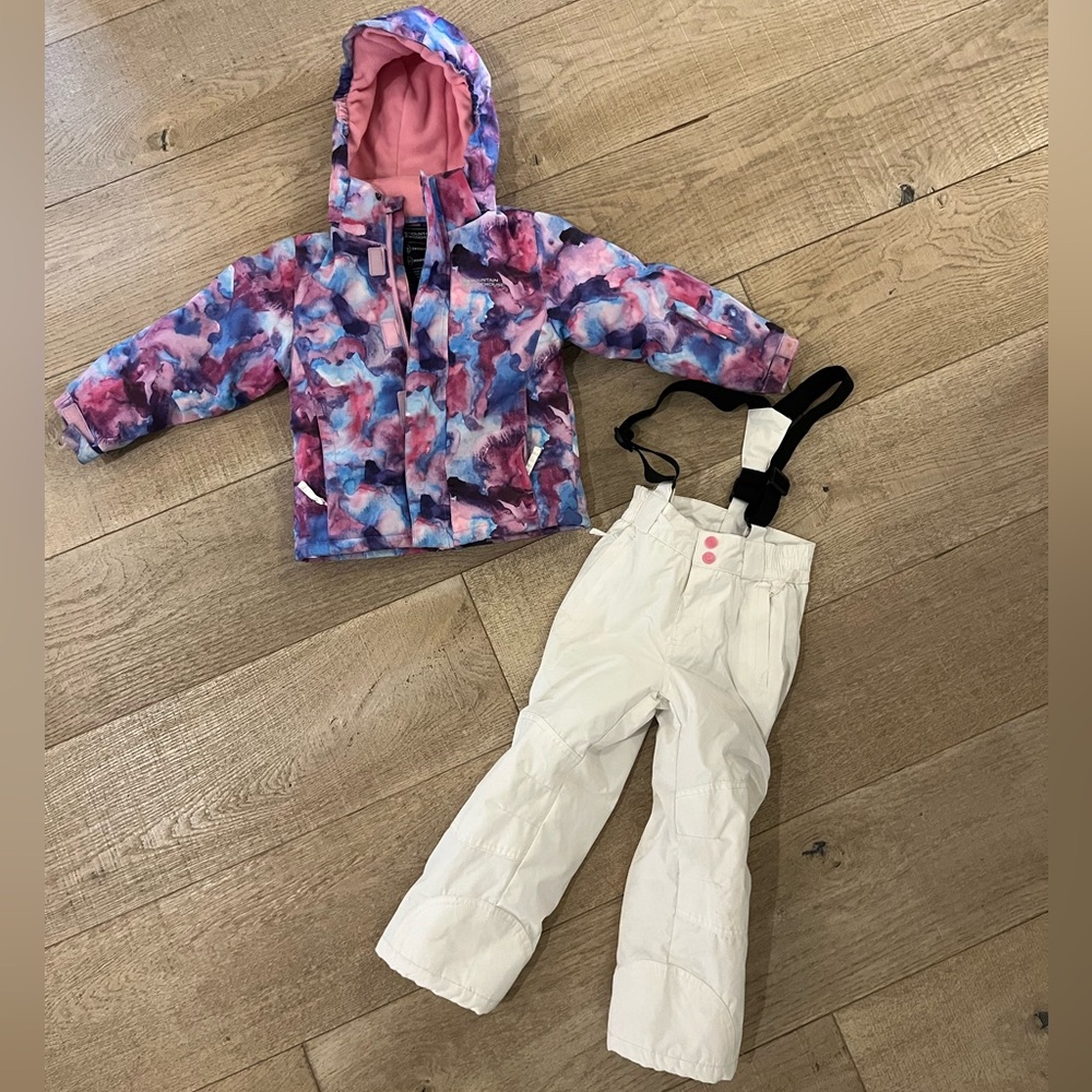 Ski bib and jacket / girls 3-4 years / Mountain Warehouse